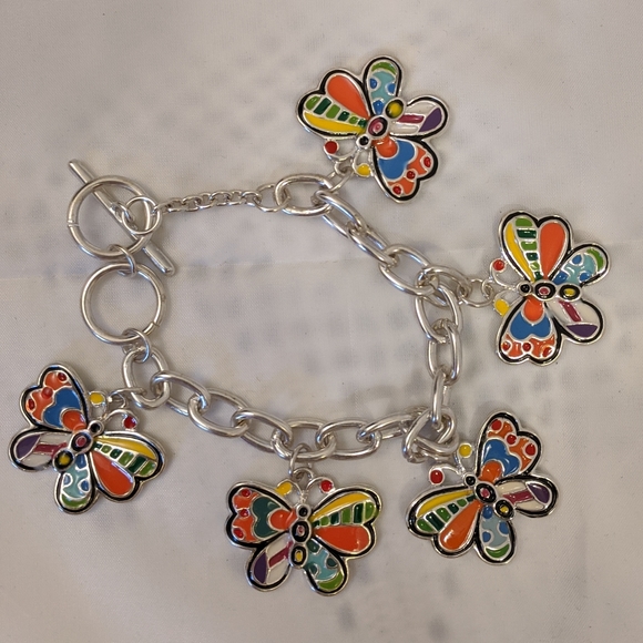 Britto Butterfly Bracelet - Picture 1 of 4